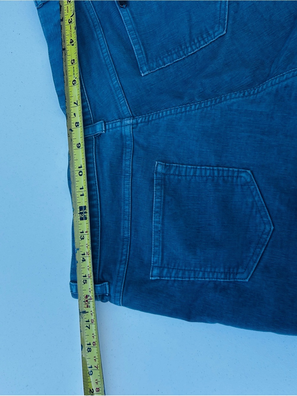 Carve Designs Slate Blue Cutoff cord Shorts - Picture 9 of 11